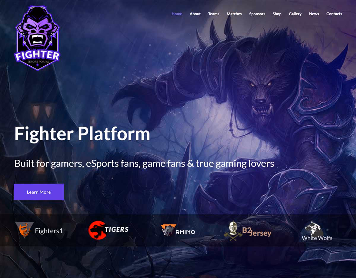 17 Esports Website Templates 2026