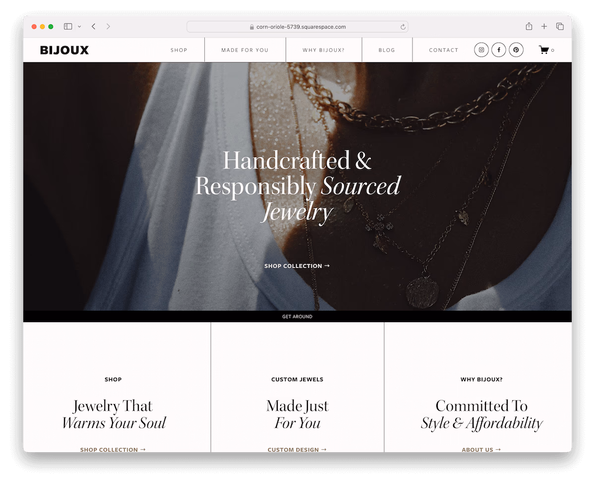 9 Best Squarespace Jewelry Templates 2026