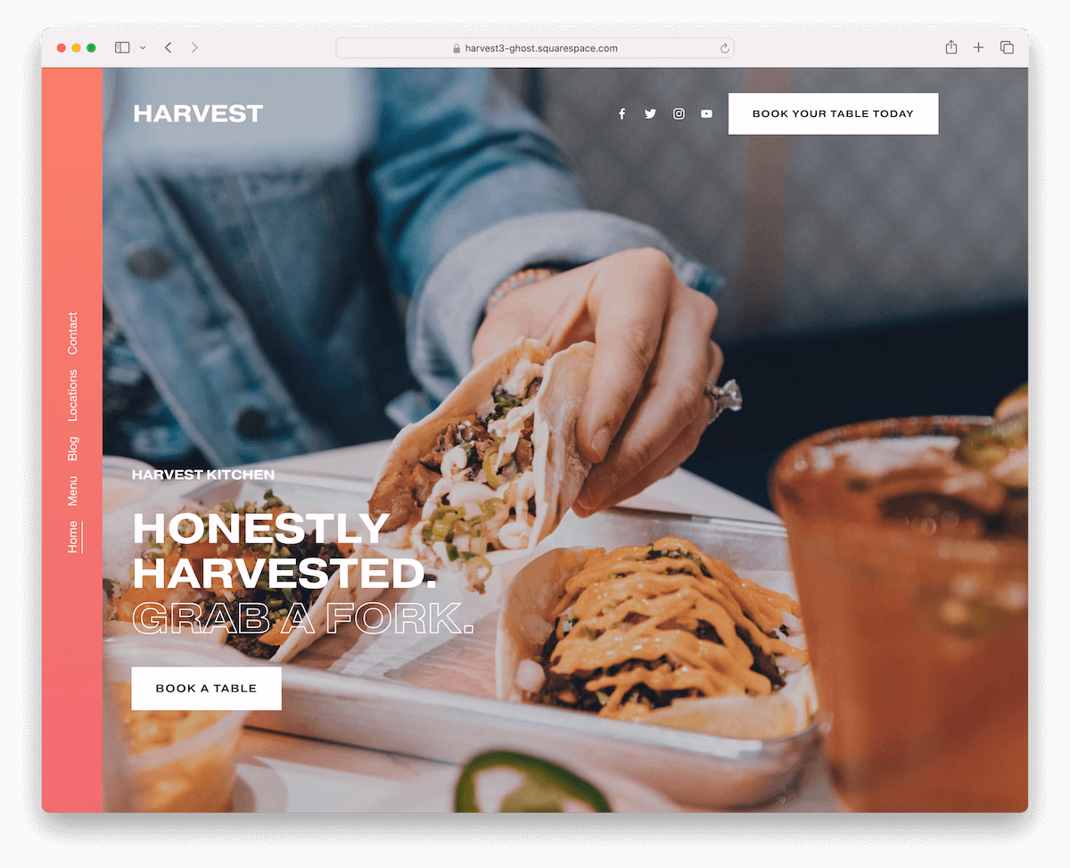 15 Best Squarespace Restaurant Templates 2026