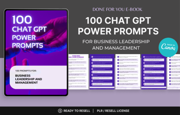 100 chatgpt prompts, business management