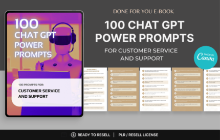 100 chatgpt prompts for customer service