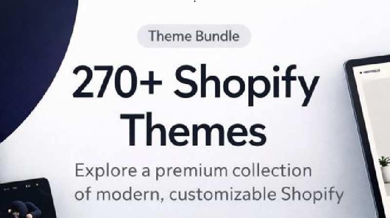 270+ shopify templates bundle