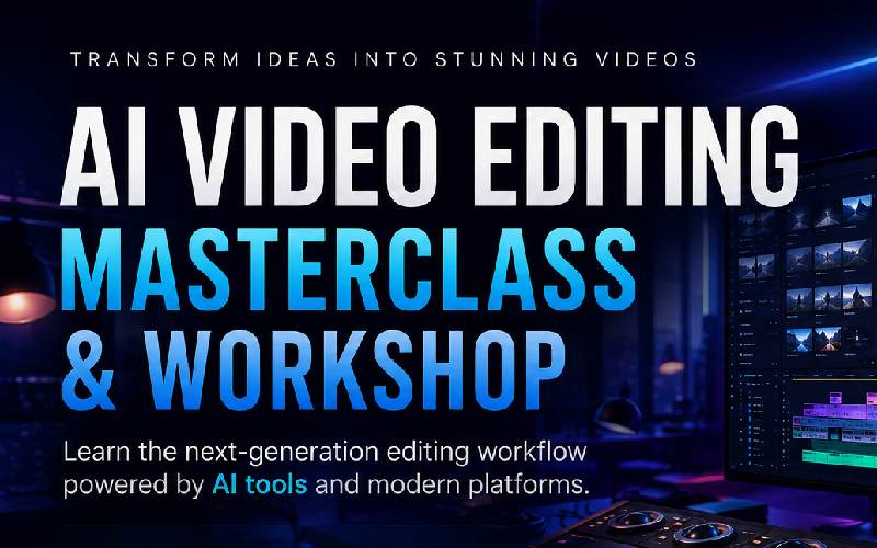 ai video editing masterclass & workshop
