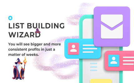 desktop email list building wizard
