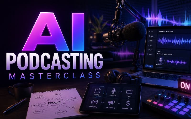 local client magnet ai podcasting masterclass