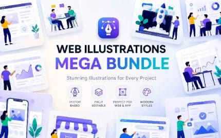 Web Illustrations Mega Bundle